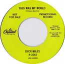 7inch Vinyl Single - Dick Miles - Wake Up, Son / This Was My World - Label Variations