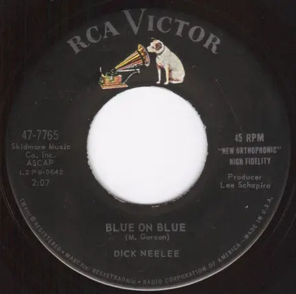 Dick Neelee - Birmingham Rag / Blue On Blue