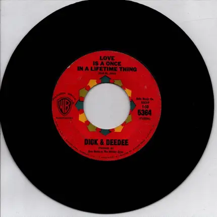 Dick And Dee Dee - Love Is A Once In A Lifetime Thing
