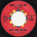7inch Vinyl Single - Dick And Dee Dee - Turn Around / Don't Leave Me