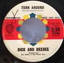 7inch Vinyl Single - Dick and Dee Dee - Turn Around - Promo