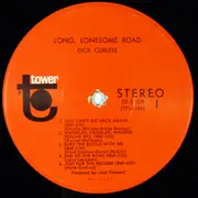 LP - Dick Curless - The Long Lonesome Road