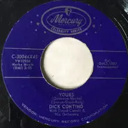 Dick Contino With David Carroll & His Orchestra - Yours / Adios