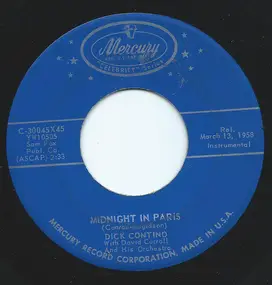 Dick Contino - Midnight In Paris