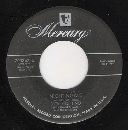 Dick Contino - Nightingale / Adios