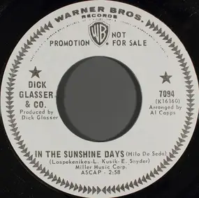 Dick Glasser - In The Sunshine Days (Hilo De Seda)