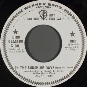 Dick Glasser - In The Sunshine Days (Hilo De Seda)