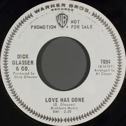Dick Glasser & Co. - In The Sunshine Days (Hilo De Seda)