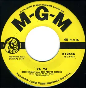 Dick Hyman - Ya Ya / My Goodness