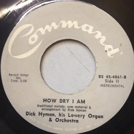 Dick Hyman - Discotheque Doll / How Dry Am I