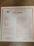 LP - Dick Haymes - The Big Bands' Greatest Vocalists Dick Haymes Volume 1 - Mono