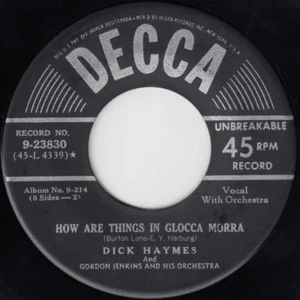 Dick Haymes - Little Shamrocks
