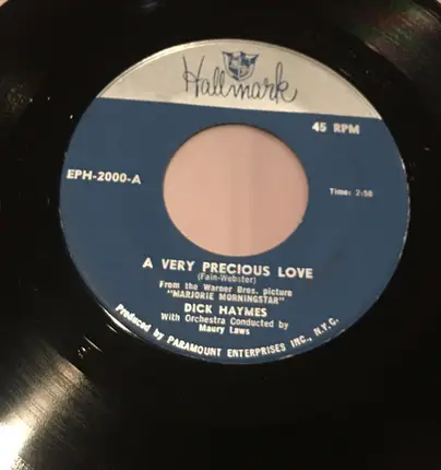 Dick Haymes - A Very Precious Love / The Long Hot Summer