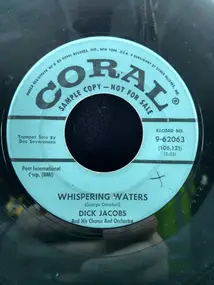 Dick Jacobs Orchestra - Whispering Waters