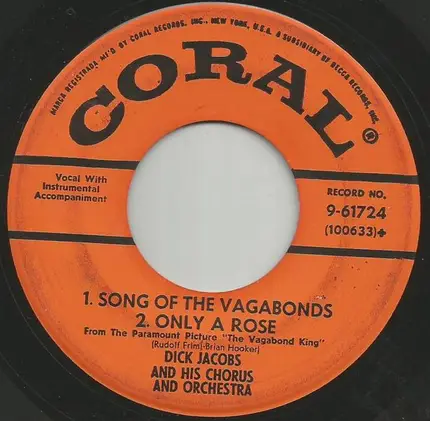 Dick Jacobs Orchestra - Petticoats of Portugal