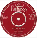 7inch Vinyl Single - Dick Jordan - Let It Be Me / Running Bear