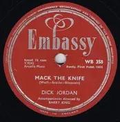 Dick Jordan - Mack The Knife / Put Your Head On My Shoulder