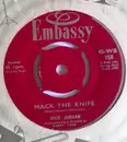 7inch Vinyl Single - Dick Jordan - Mack The Knife / Put Your Head On My Shoulder