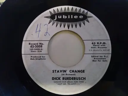 Dick Ruedebusch - Gambler's Blues / Stavin' Change