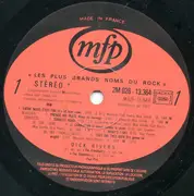 LP - Dick Rivers - Les Plus Grands Noms Du Rock
