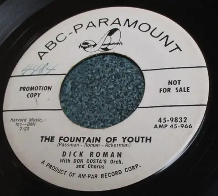 Dick Roman - Oh Boy / The Fountain Of Youth