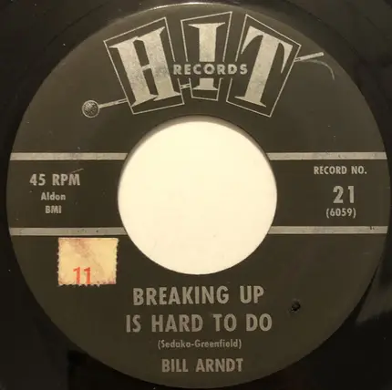 Dick Swift / Bill Arndt - Sealed With A Kiss / Breaking Up Is Hard To Do