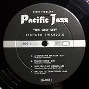 LP - Dick Twardzik - The Last Set - Mono