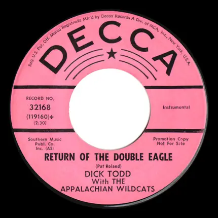 Dick Todd With The Appalachian Wildcats - Big Wheel Cannon Ball