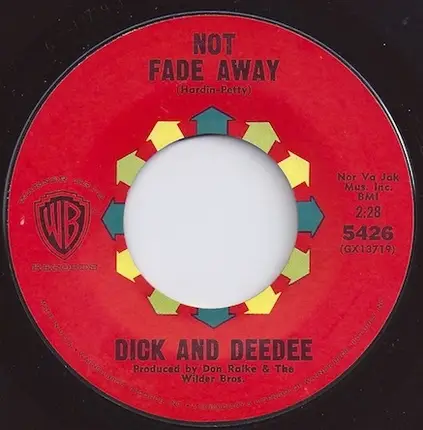 Dick And Dee Dee - Not Fade Away