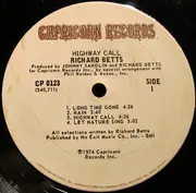 LP - Richard Betts - Highway Call