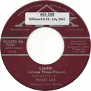 7inch Vinyl Single - Dickey Lee - Laurie (Strange Things Happen) / Party Doll