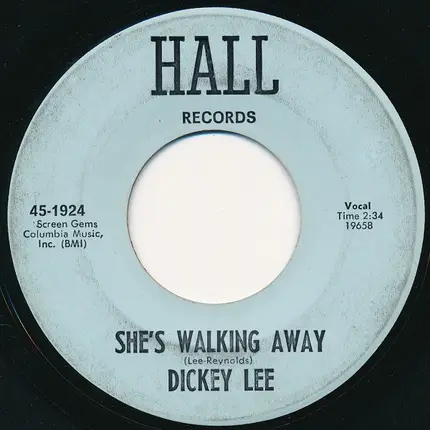 Dickey Lee - Big Brother / She's Walking Away