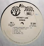 LP - Dickey Lee - Dickey Lee Sings Laurie & The Girl From Peyton Place - Mono