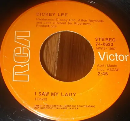 Dickey Lee - I Saw My Lady