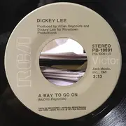 7inch Vinyl Single - Dickey Lee - The Busiest Memory In Town / A Way To Go On