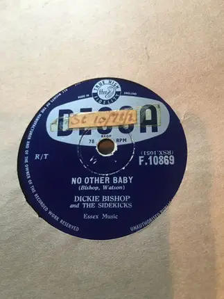 Dickie Bishop And His Sidekicks - Cumberland Gap / No Other Baby