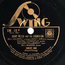 Schellack - Dickie Wells And His Orchestra - Sweet Sue / Hangin' Around Boudon