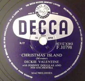 Dickie Valentine - Christmas Island / The Hand Of Friendship