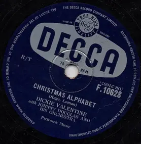 Dickie Valentine - Christmas Alphabet / Where Are You Tonight?