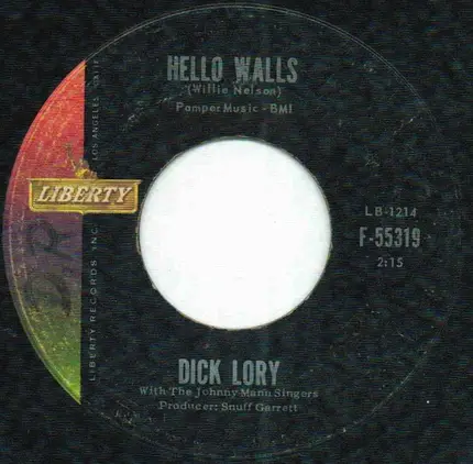 Dick Lory - Hello Walls