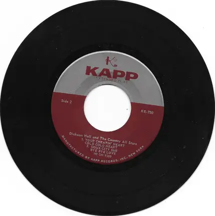 Dickson Hall and The Country All-Stars - Fabulous Country Hits