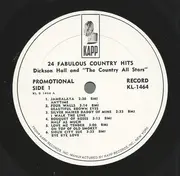 LP - Dickson Hall & 'The Country All-Stars' - 24 Fabulous Country Hits