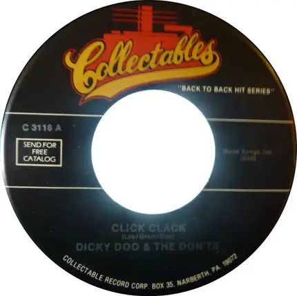 Dicky Doo & The Don'ts - Click Clack / Nee Nee Na Na Nu Nu