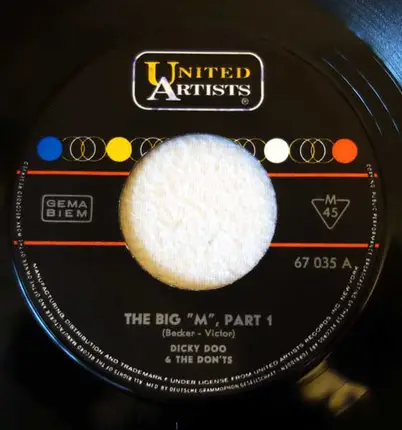 Dicky Doo & The Don'ts - The Big "M"