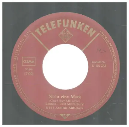 Didi And His ABC-Boys - Nicht Eine Mark