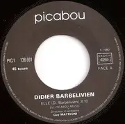7inch Vinyl Single - Didier Barbelivien - Elle