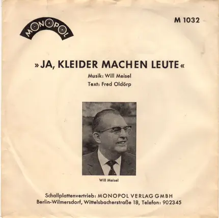 Die 3 Travellers / Chor Und Orchester Hans Jürgen Naumann - Ja, Kleider Machen Leute