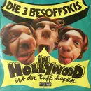 7inch Vinyl Single - Die 3 Besoffskis - In Hollywood Ist Der Puff Kaputt