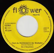 7inch Vinyl Single - Die 3 Besoffskis - Hast Du Weinbrand In Der Blutbahn