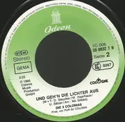 7inch Vinyl Single - Die 3 Colonias - Aufe Dauer... (Dat Maloche-Lied) / Und Geh'n Die Lichter Aus